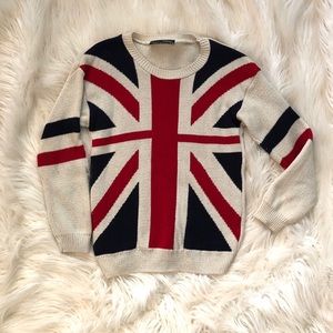 London UK Flag Sweater